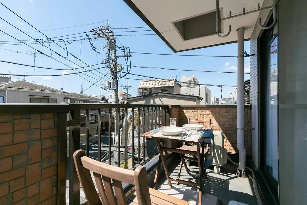 S4/広いバルコニー!新小岩駅から徒歩5分!ディズニー&成田空港直通! Apartment Tokyo